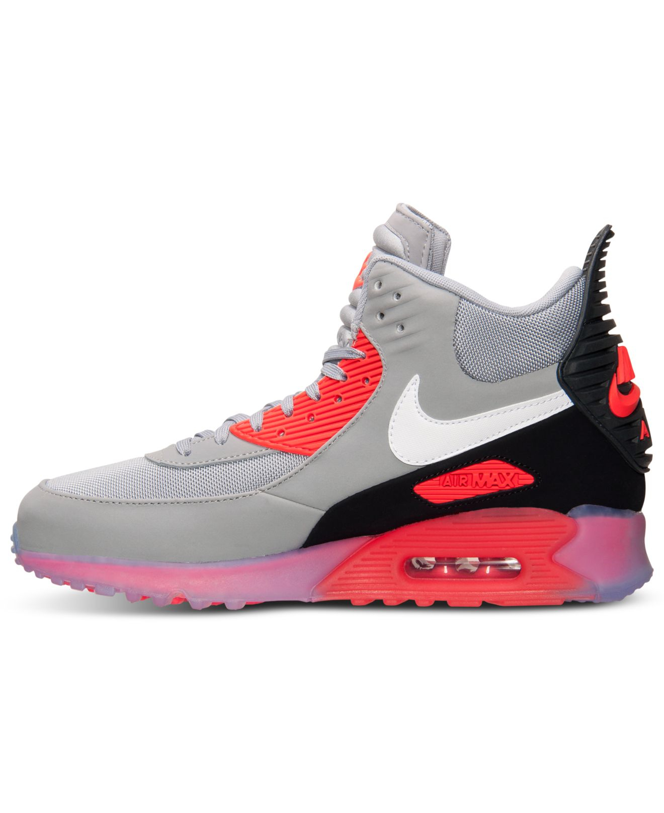 Men'S Air Max 90 Sneakerboot Ice From Finish Line nike air max 1, Nike Air Max 90 Boots Black Red,nike air max