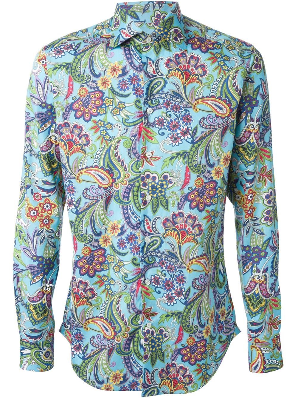 Etro Floral Paisley Print Shirt for Men | Lyst