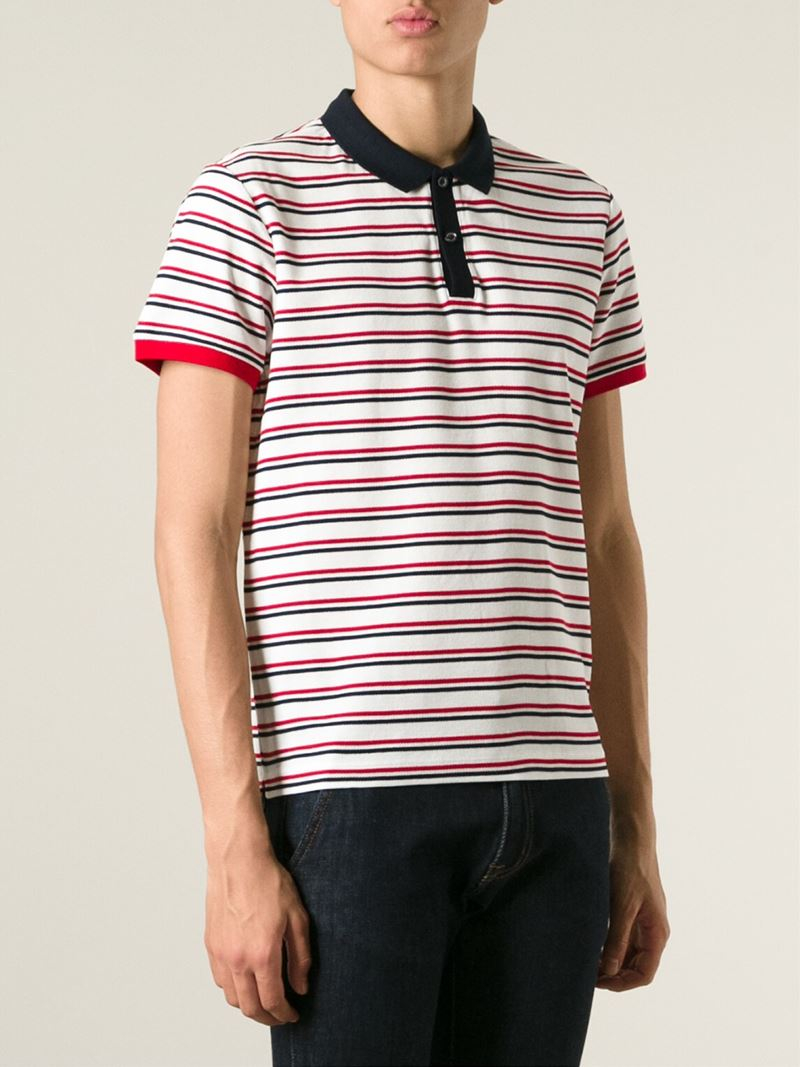 red striped polo