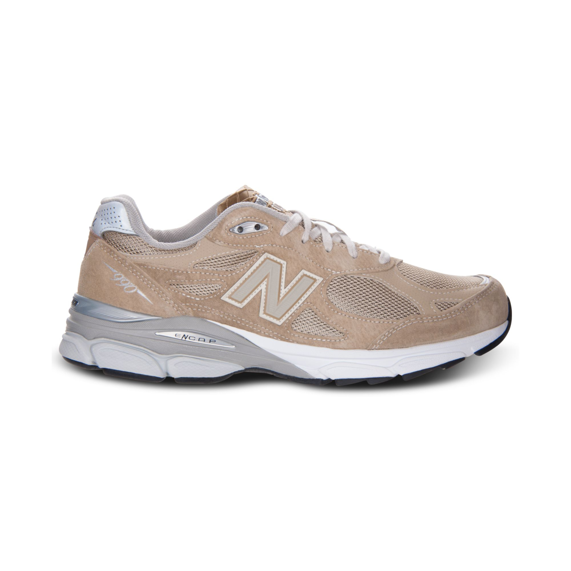 New Balance 990 Running Sneakers in Natural for Men Lyst