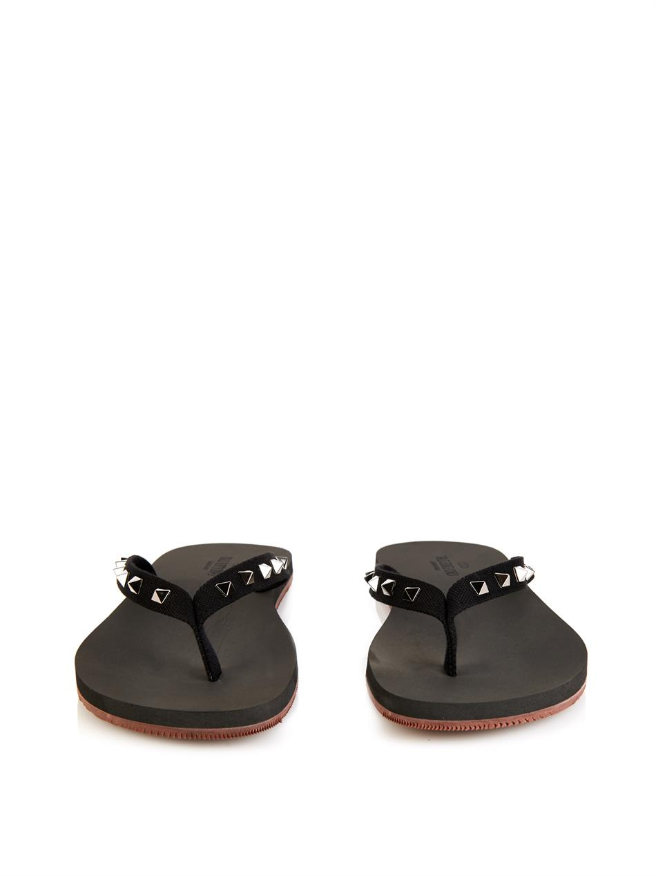 valentino flip flops men's