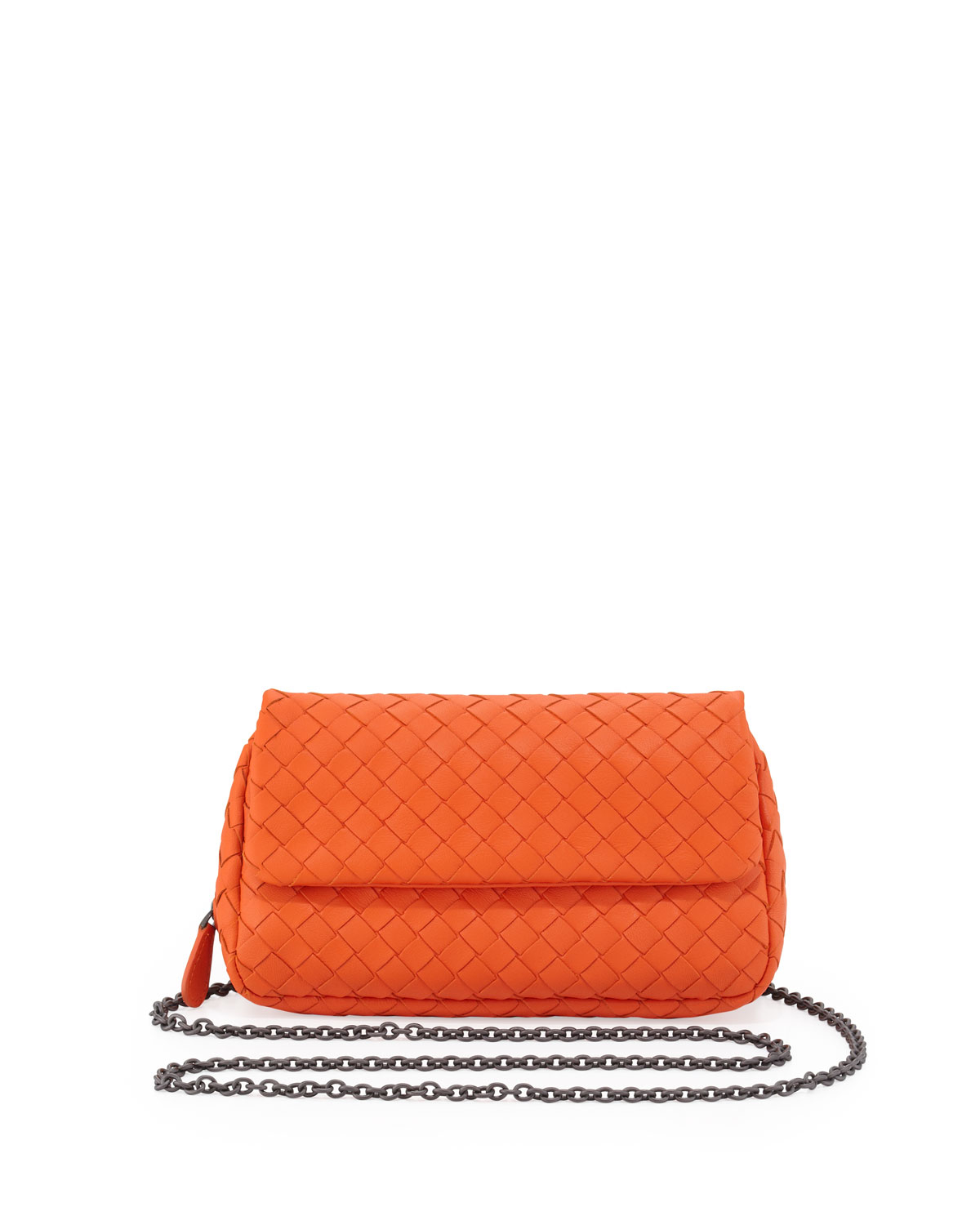 bottega veneta wallet orange