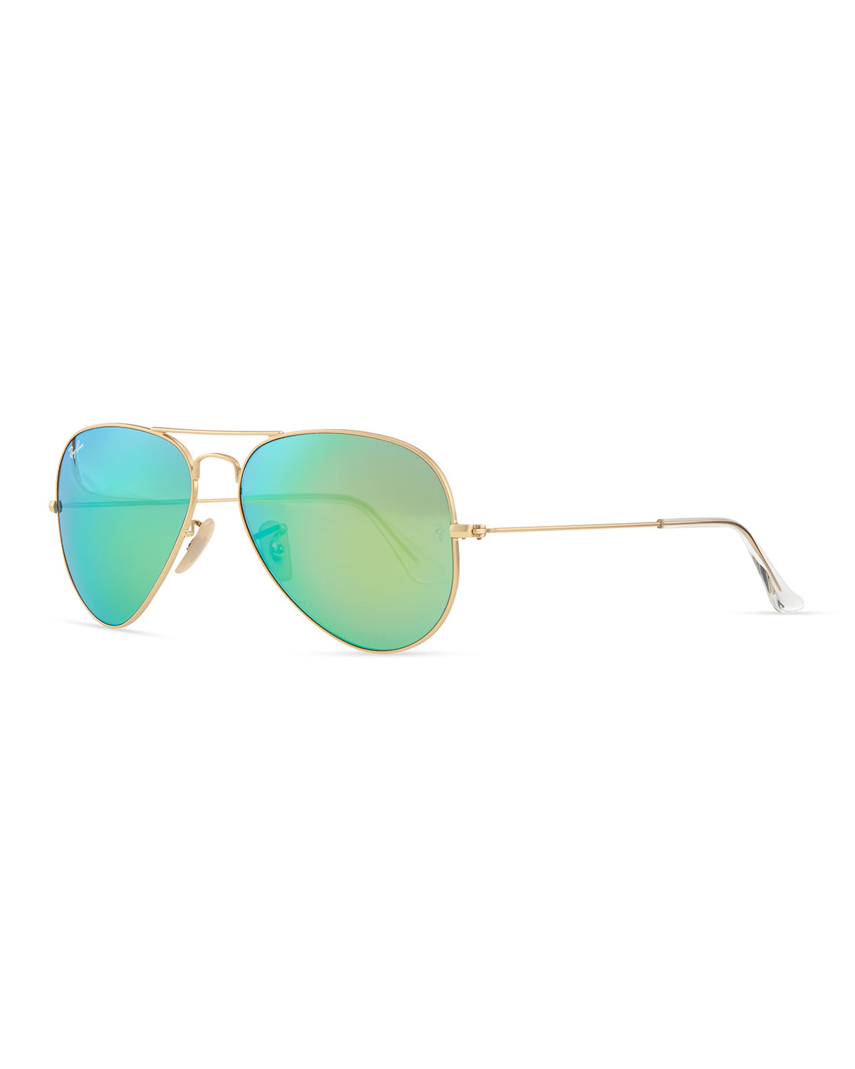 Ray-ban Aviator Sunglasses With Flash Lenses in Blue (gold ...