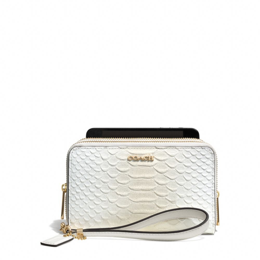 coach wallets pythons