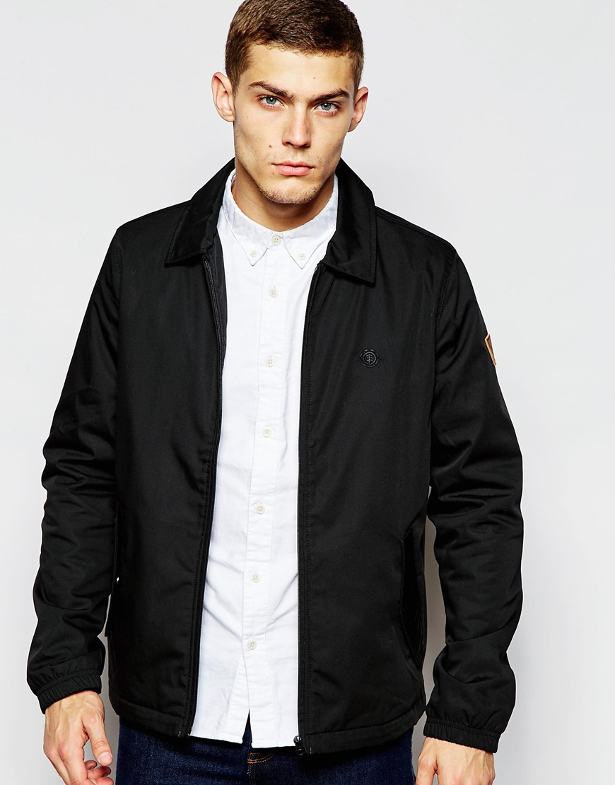 Download Lyst - Element Harrington Jacket in Black for Men