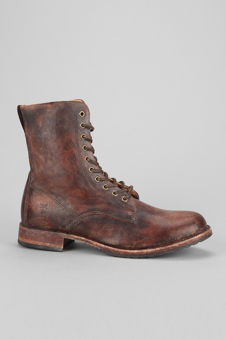 Frye Rand Lace Boot in Brown for Men (CHOCOLATE) | Lyst