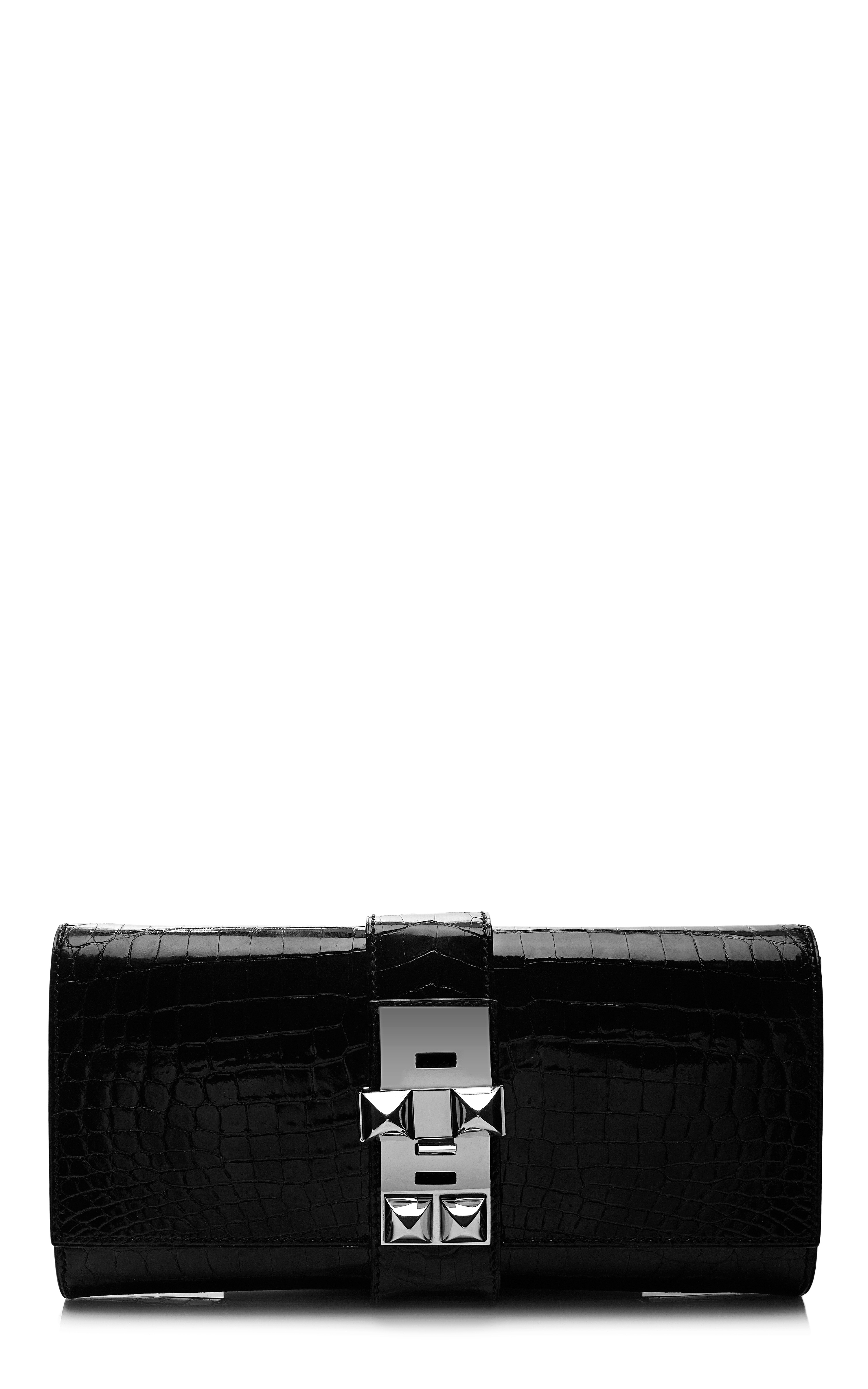 Heritage auctions special collection 23cm Hermes Black Shiny Nilo ...  