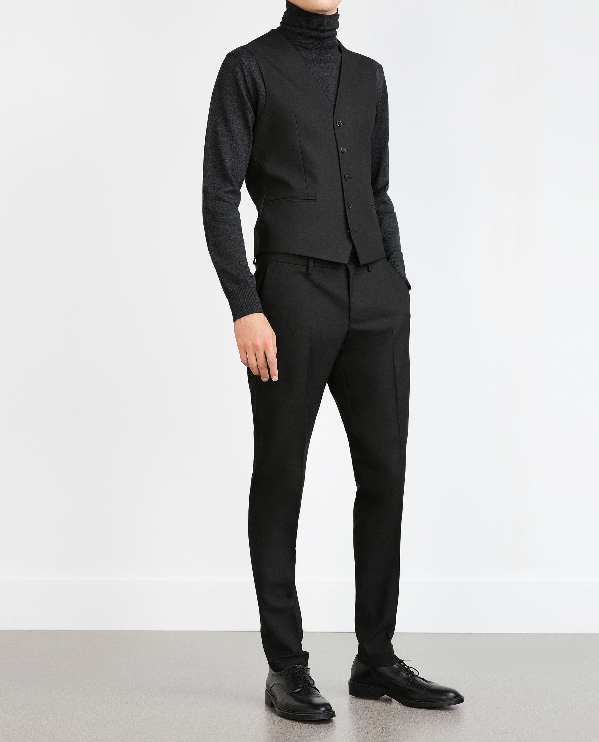 Zara Suit Trousers Suit Trousers in Black for Men