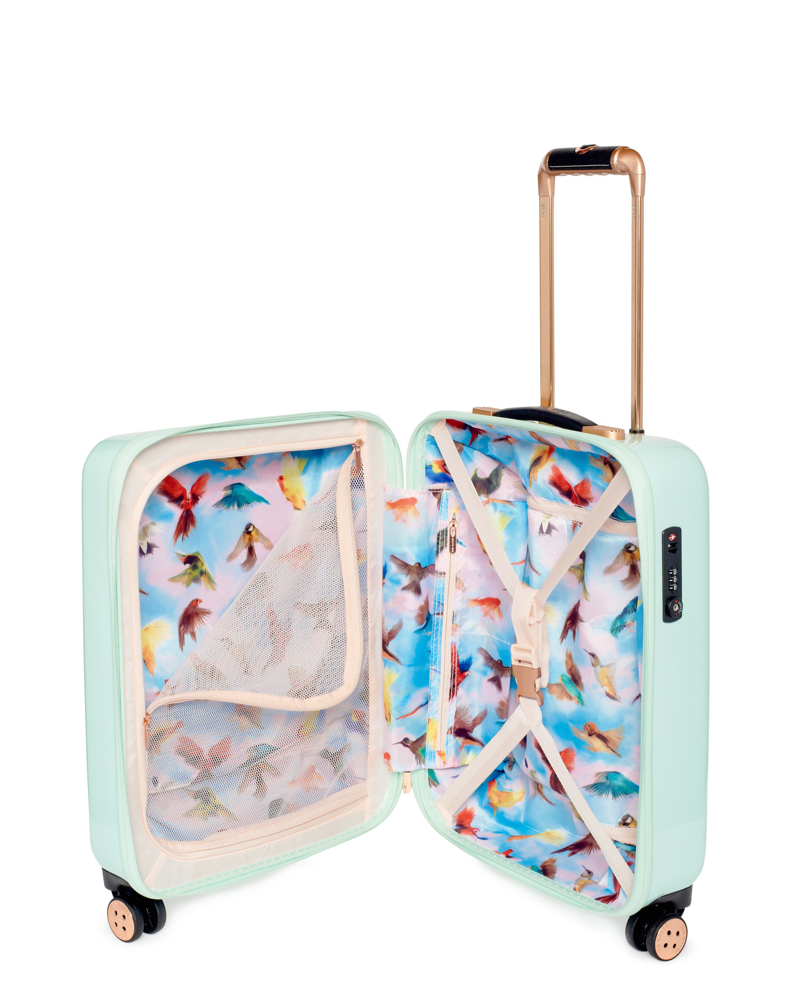 Lyst Ted baker Small Sugar Sweet Floral Suitcase