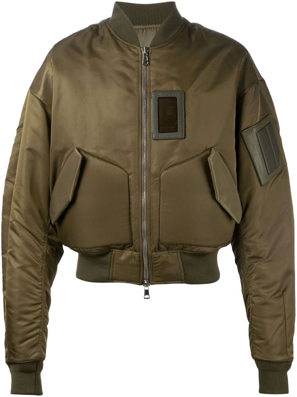 Juun.j Bomber Jacket in Natural for Men (green) | Lyst