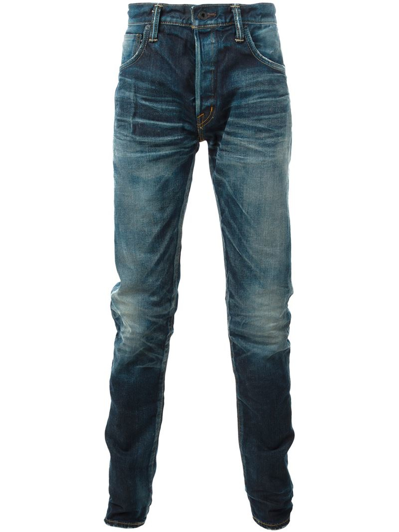 Lyst - Mastercraft union Regular Fit Jeans in Blue for Men
