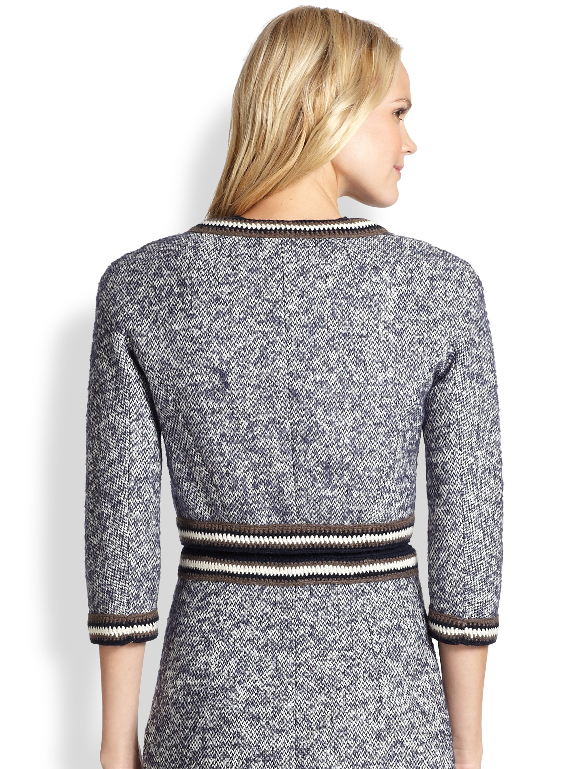 Lyst Paule Ka Tweed Cropped Jacket