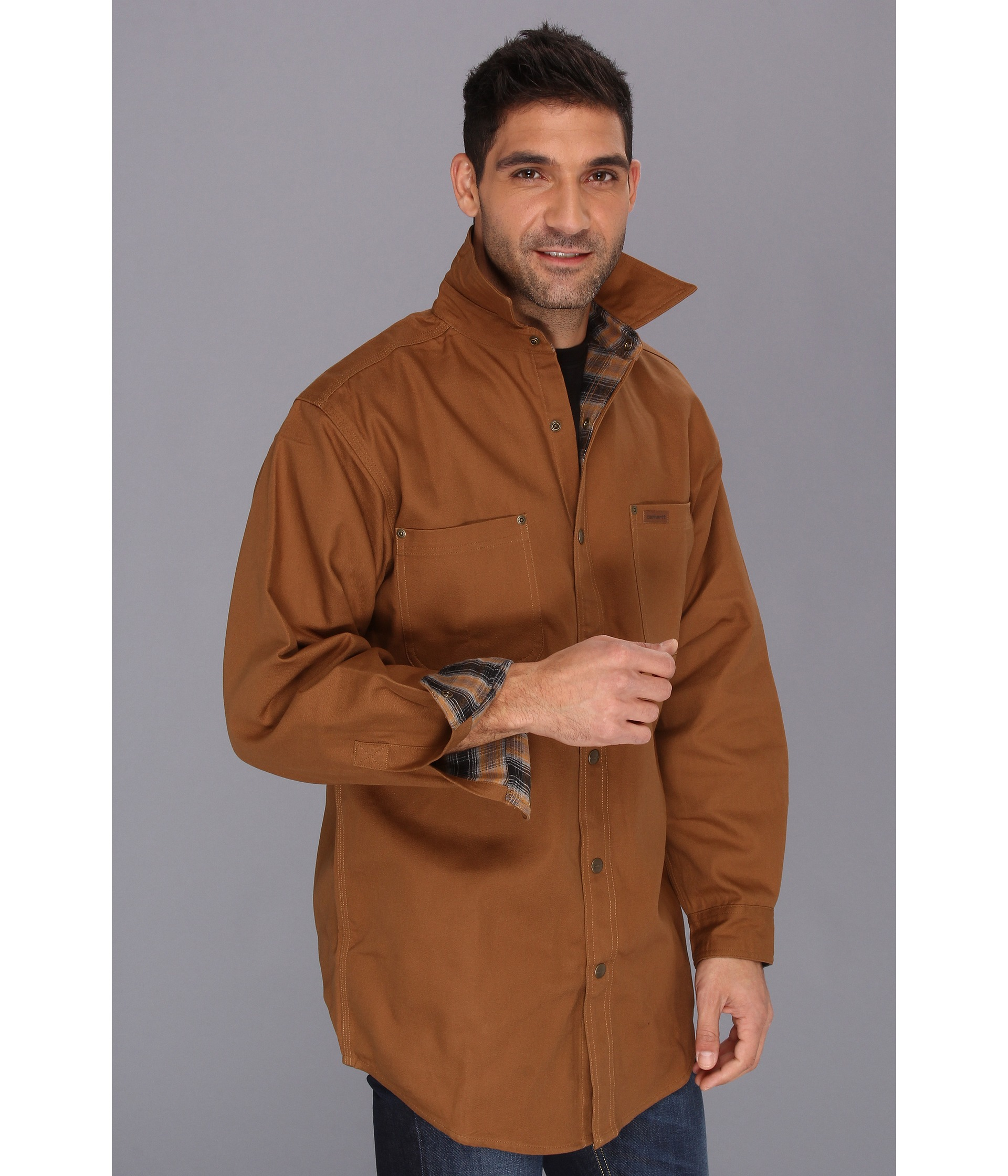 carhartt mens shirt jacket