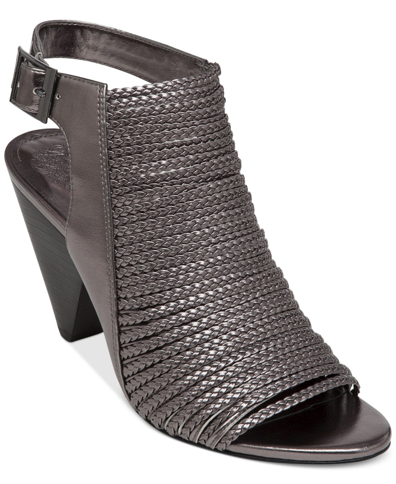 Lyst Vince Camuto Entik Braided Dress Sandals in Gray