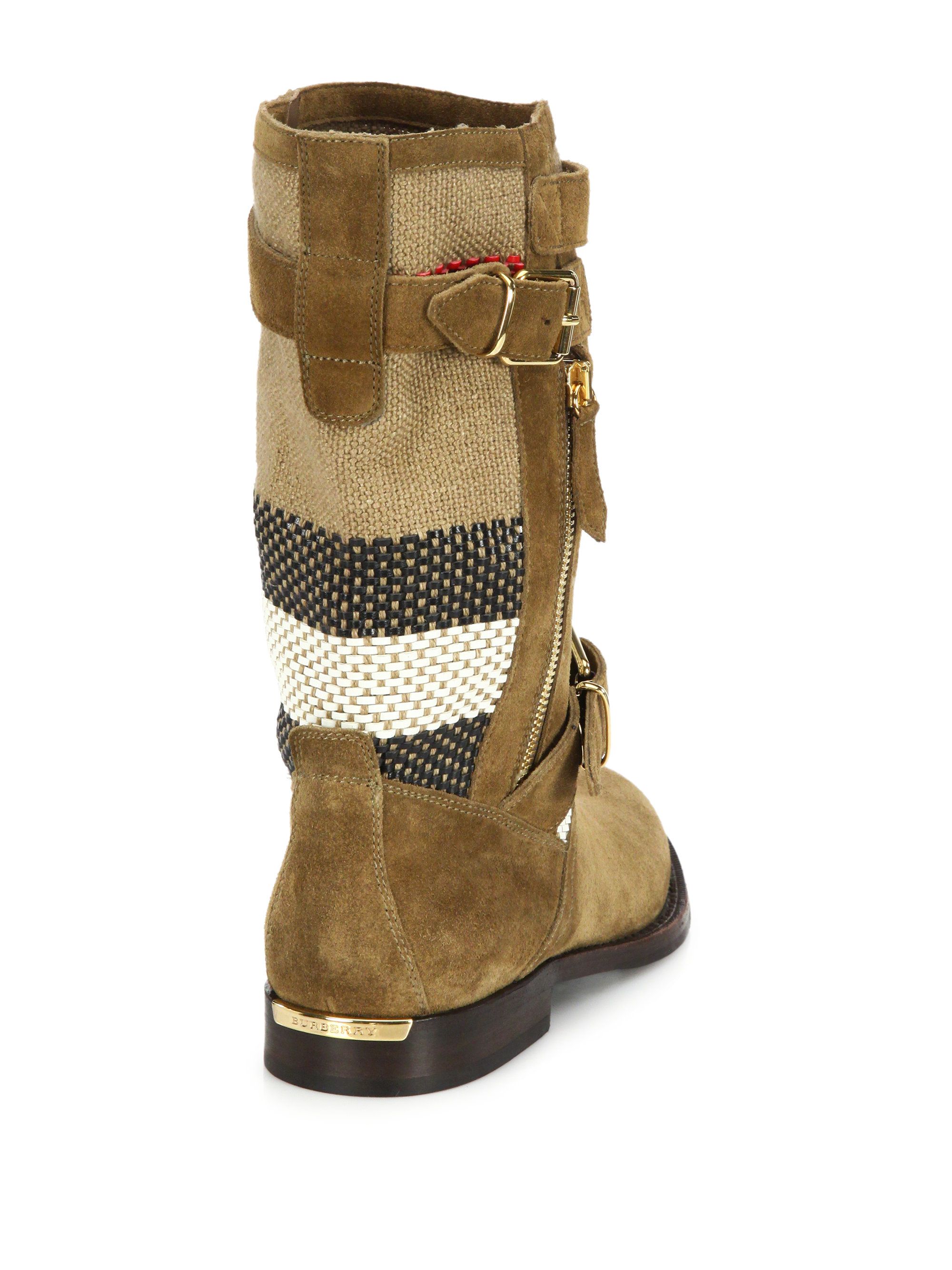 burberry rain boots for women