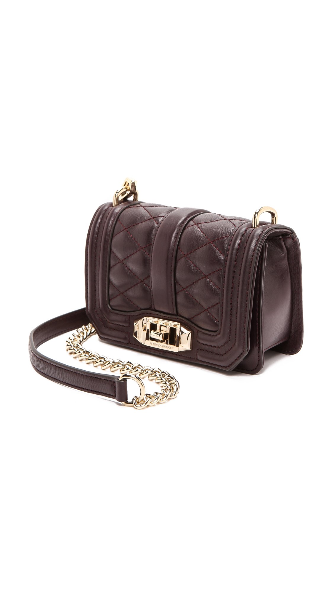 rebecca minkoff small love crossbody black