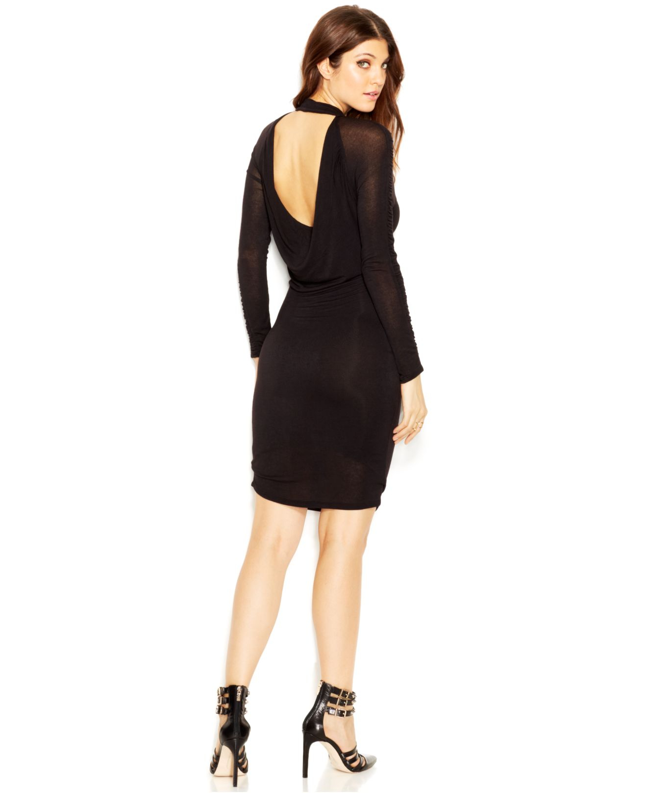 Mock Turtleneck Dress