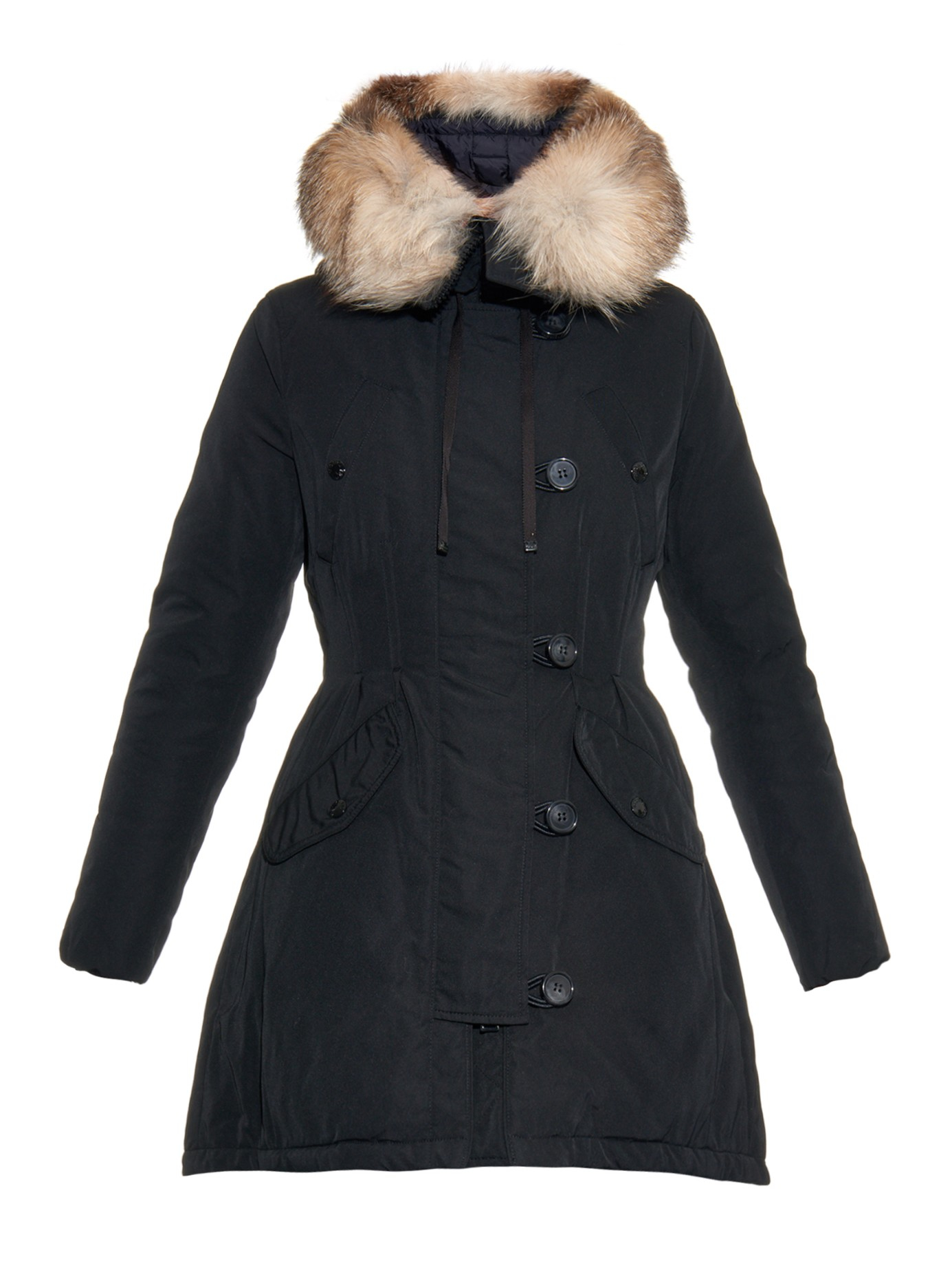 moncler black parka moncler black parka