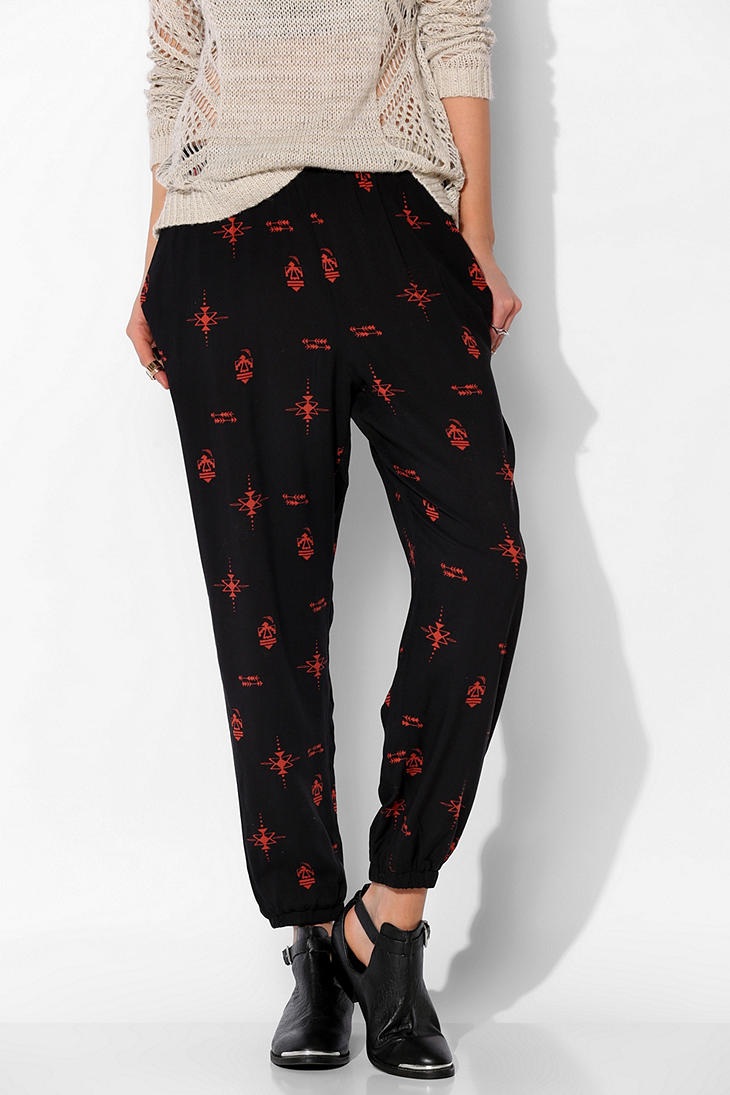 urban outfitters black joggers