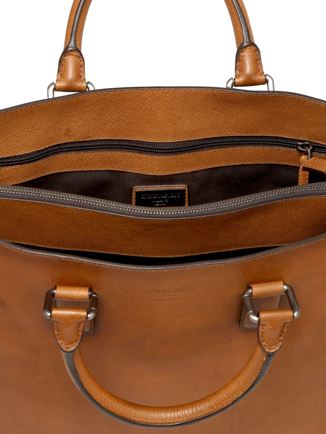 giorgio armani mens travel bag