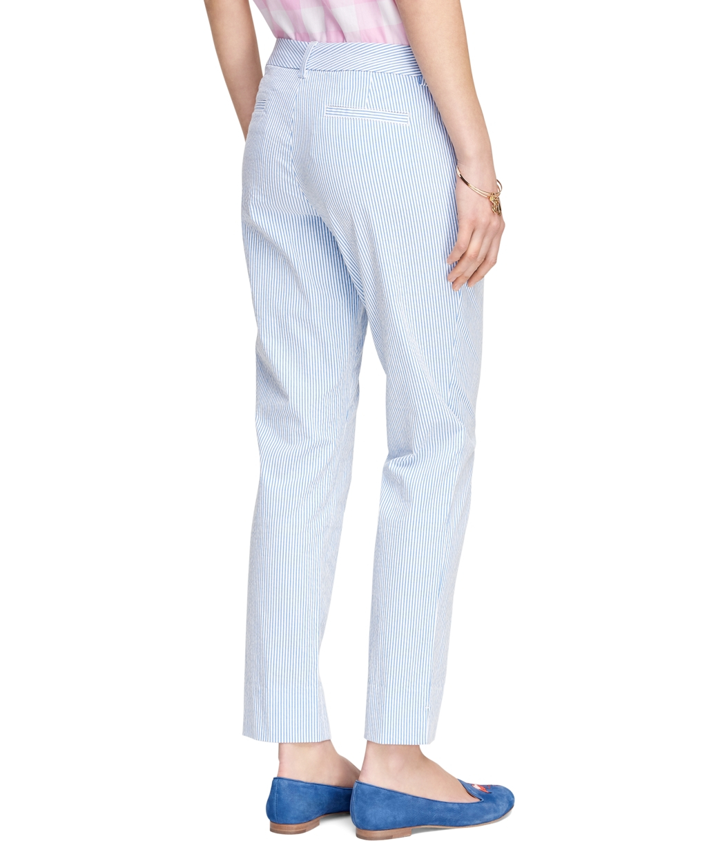 Brooks brothers Seersucker Stripe Pants in Blue | Lyst