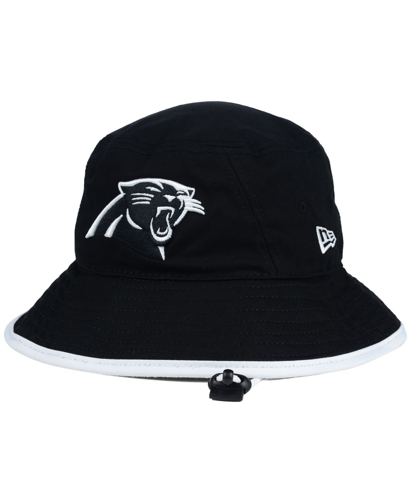 Lyst Ktz Carolina Panthers Nfl Black White Bucket Hat in Black