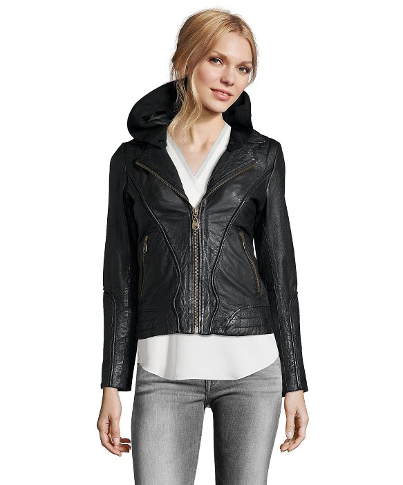 Lyst Doma Leather Washed Lamb Jacket With Puffy Sewn Gallery