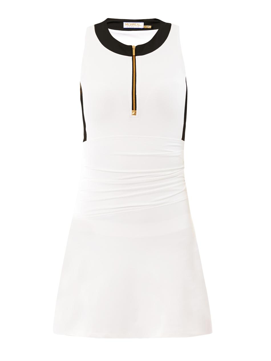 white henley dress