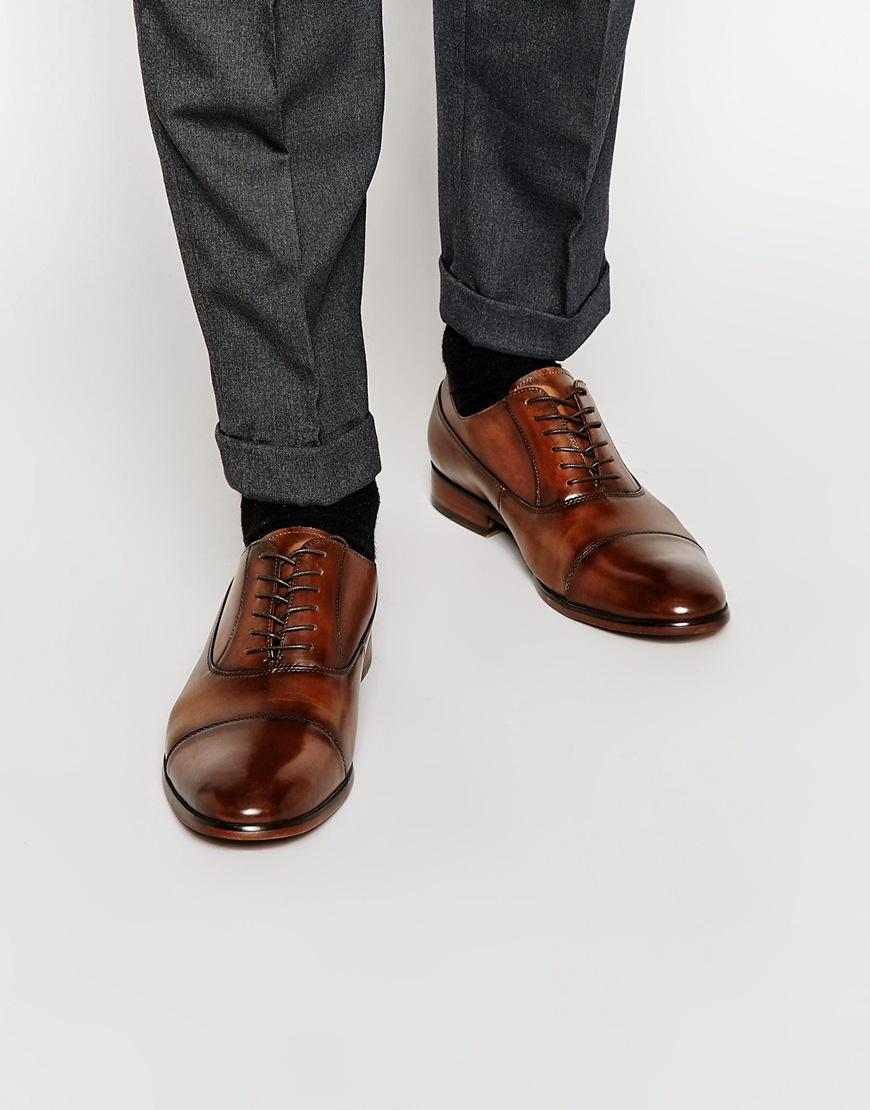 Aldo Maric Leather Shoes in Brown for Men | Lyst