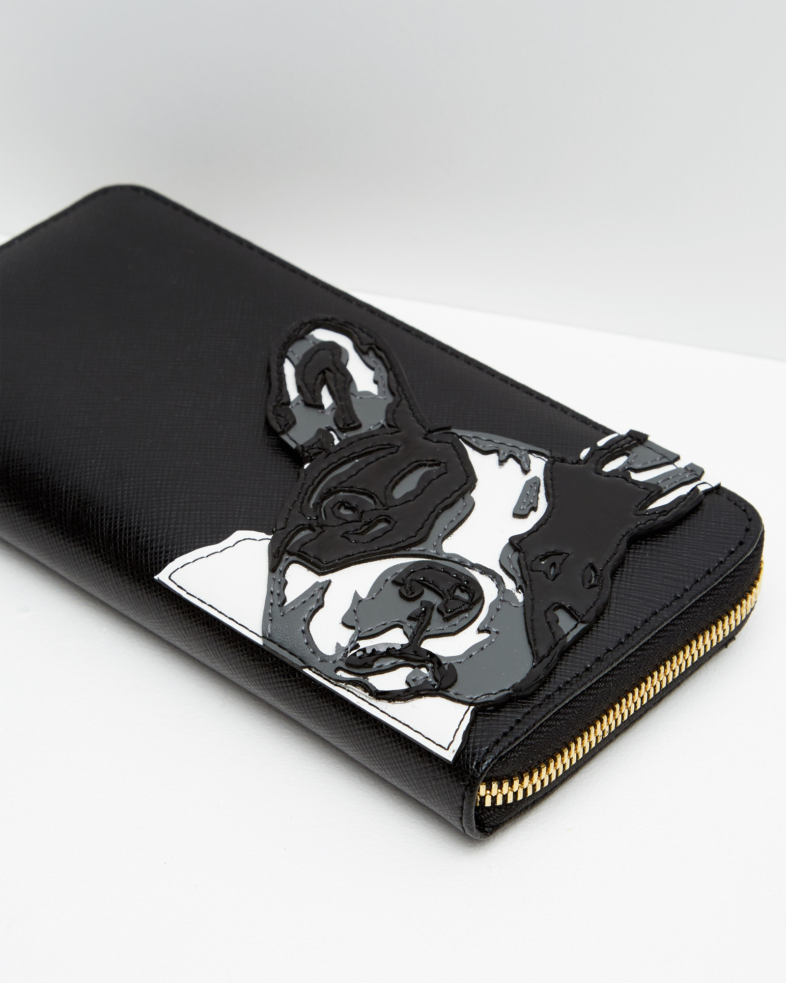 Ted baker French Bulldog Applique Matinee Purse in Black Lyst