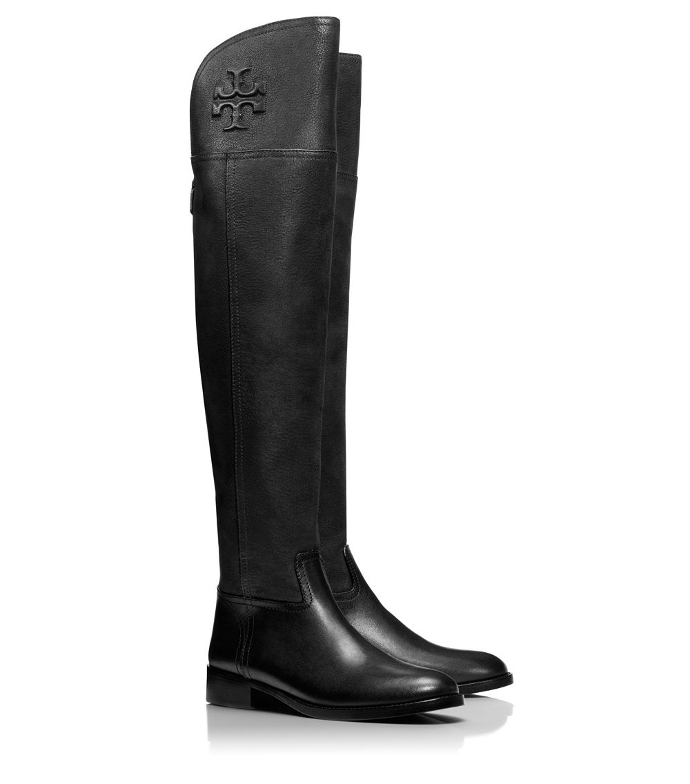 tory burch thigh high boots