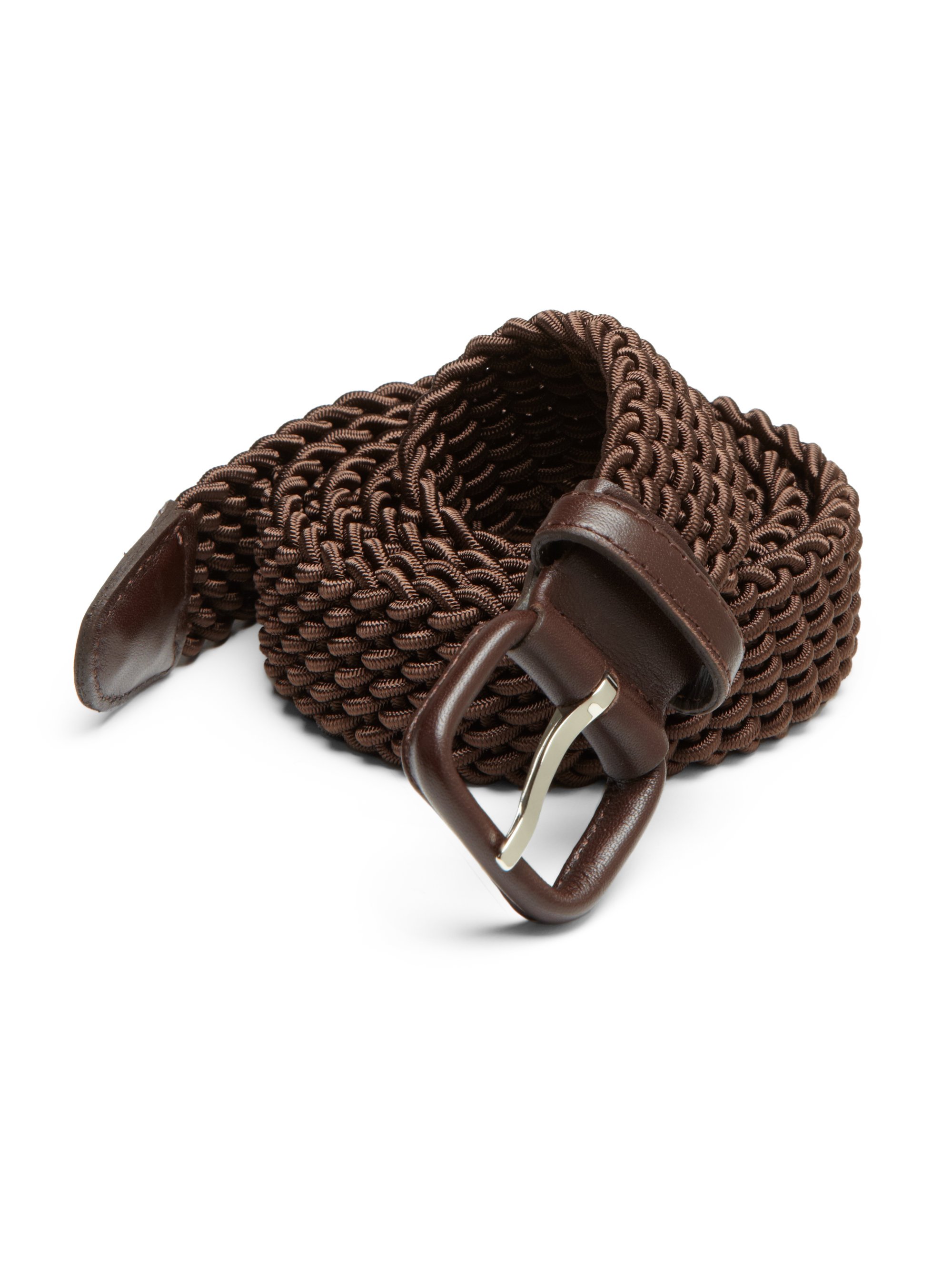 Charvet Braided Belt in Brown for Men Lyst