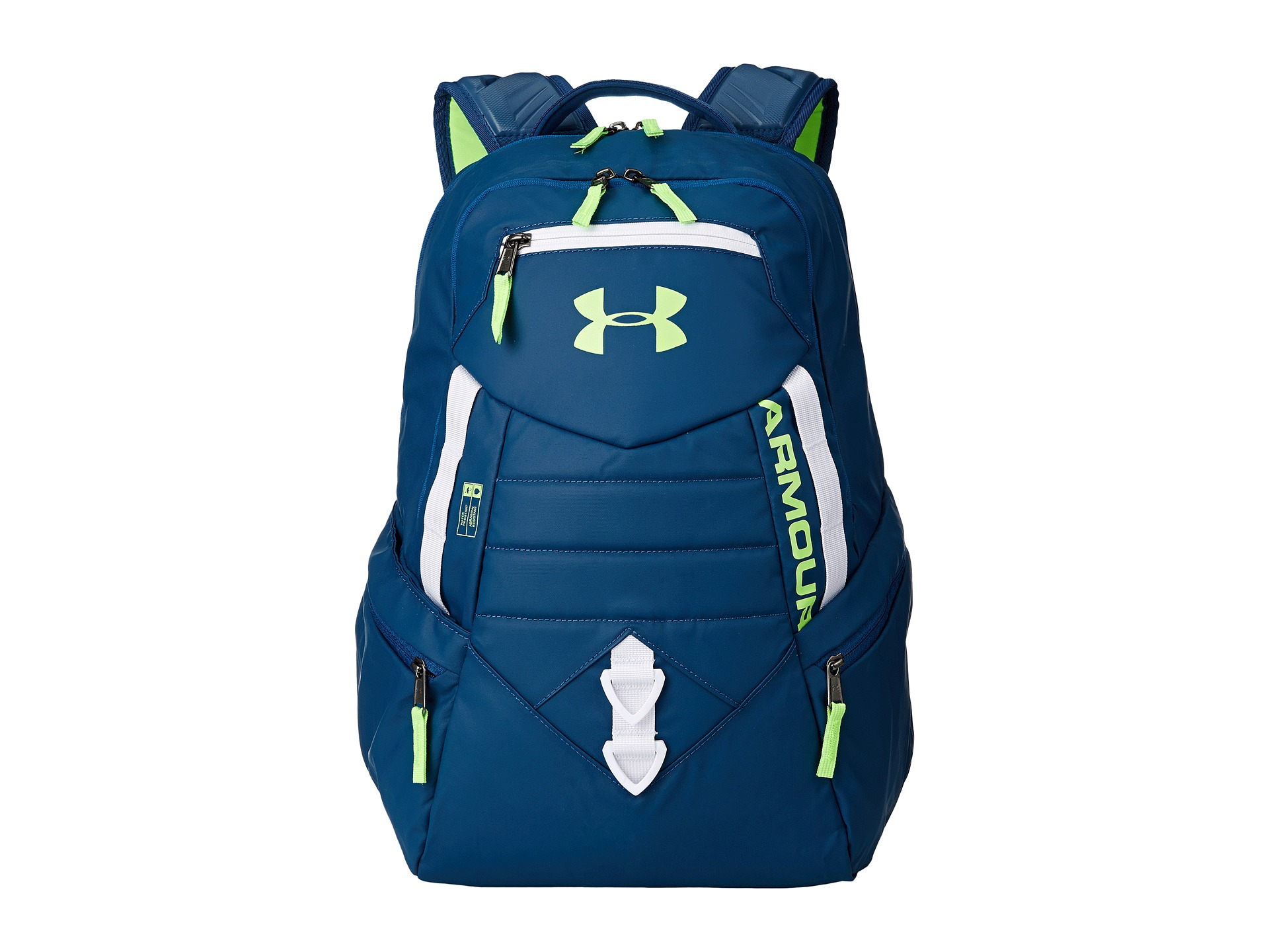 Under armour Ua Quantum Backpack in Blue (Petrol Blue/White/Hyper Green)