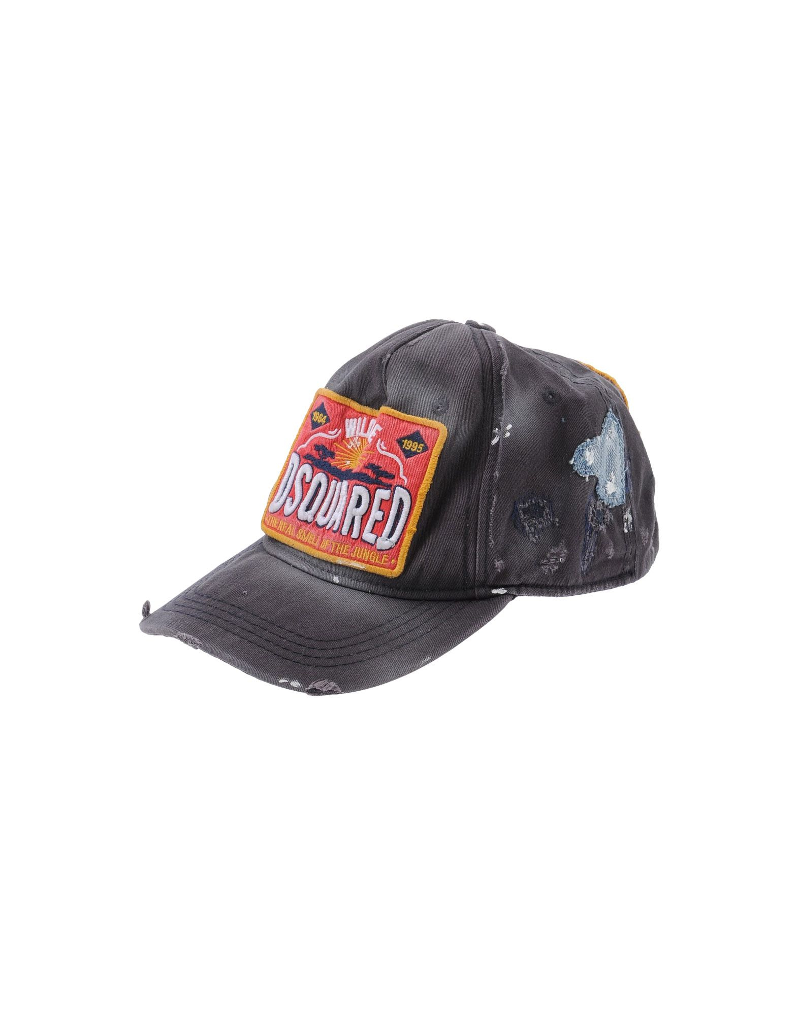 DSquared² Grey Dsquared Wild Side Logo Baseball Cap in Gray for Men - Lyst