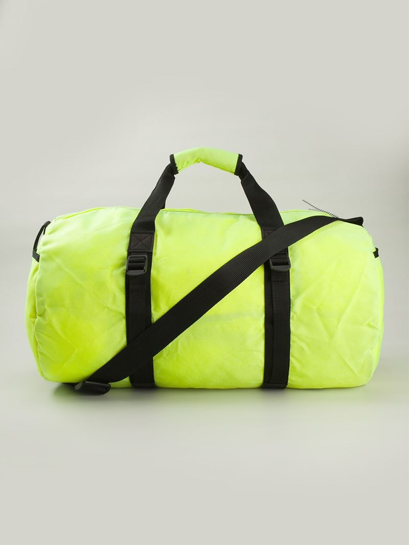 Haus By Golden Goose Deluxe Brand Neon Duffle Bag In Green