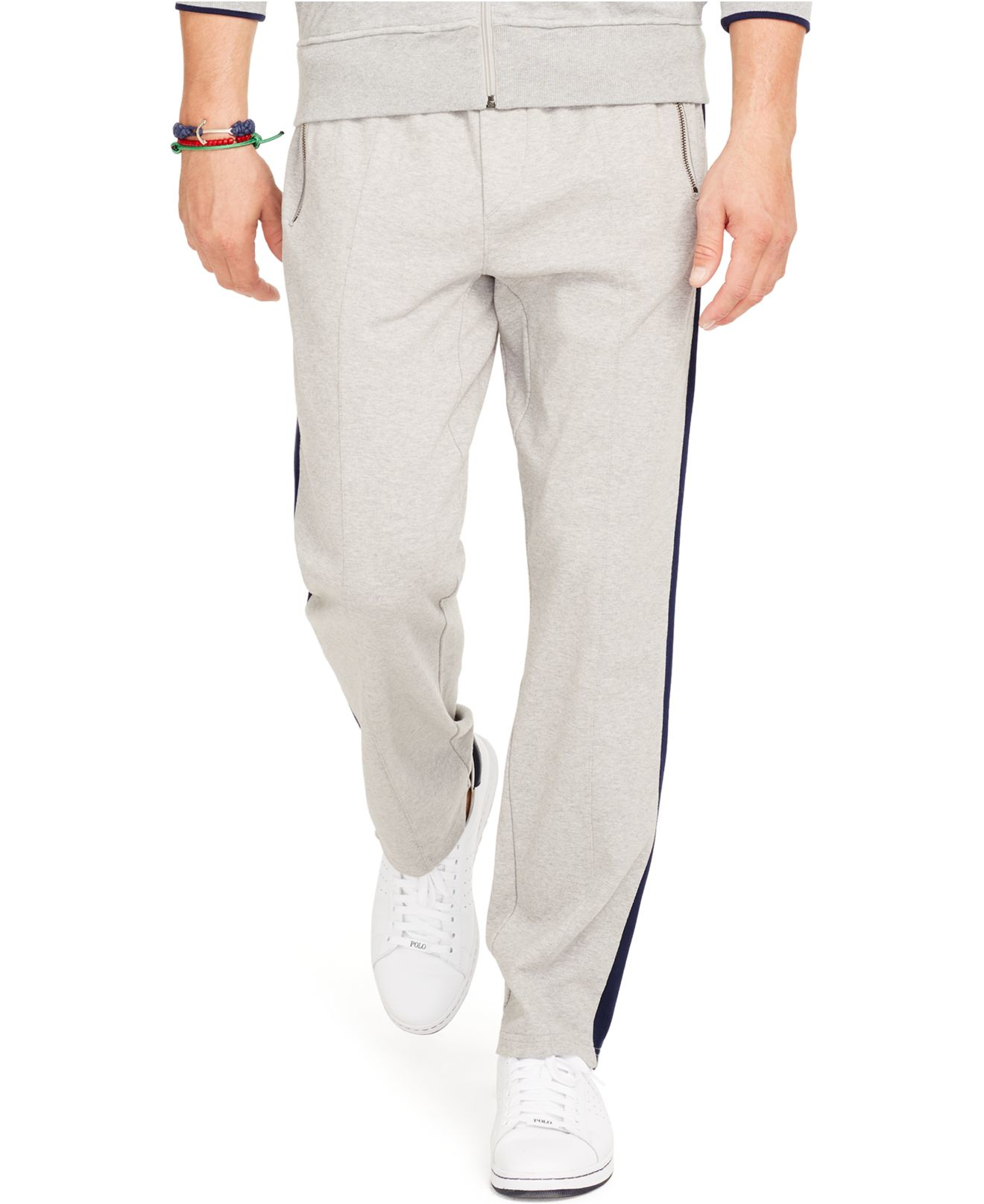 Lyst - Polo Ralph Lauren Interlock Track Pants in Gray for Men