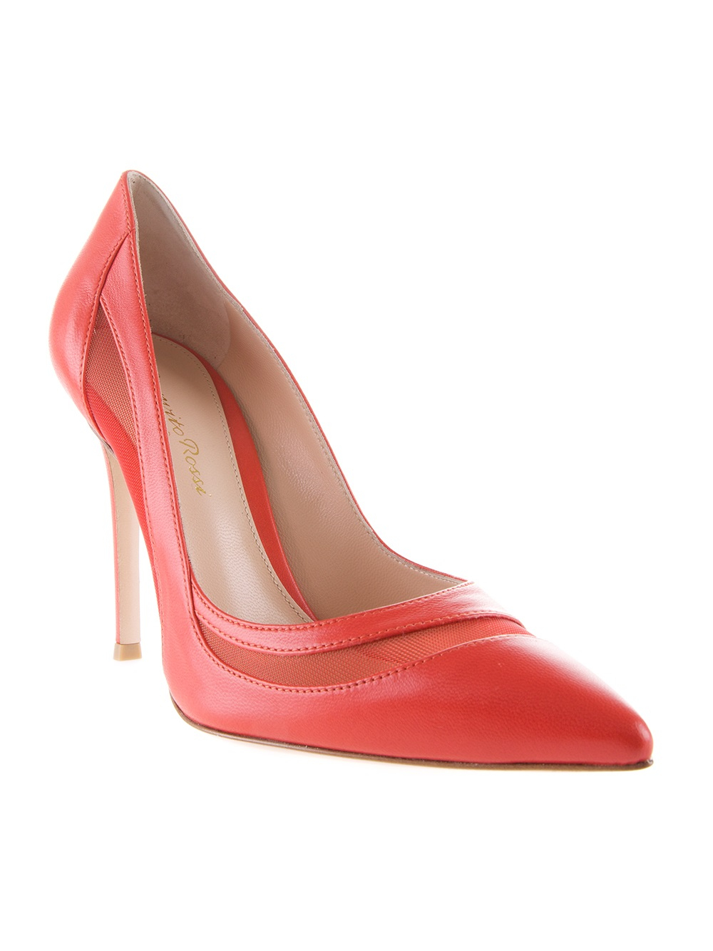 gianvito rossi mesh heels
