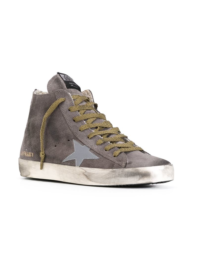 Lyst - Golden Goose Deluxe Brand 'francy' Hi-top Sneakers in Pink