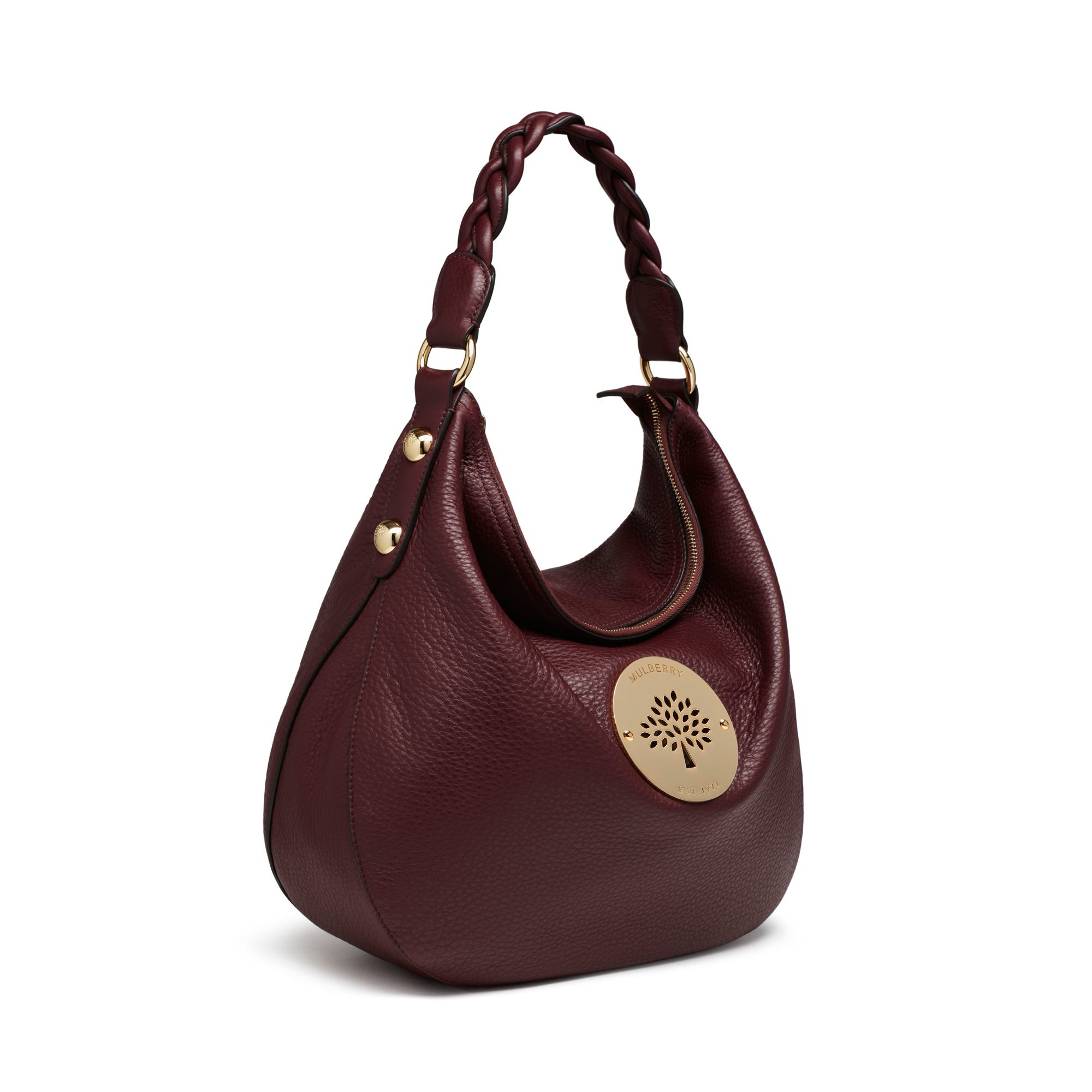 mulberry daria medium hobo handbag oak