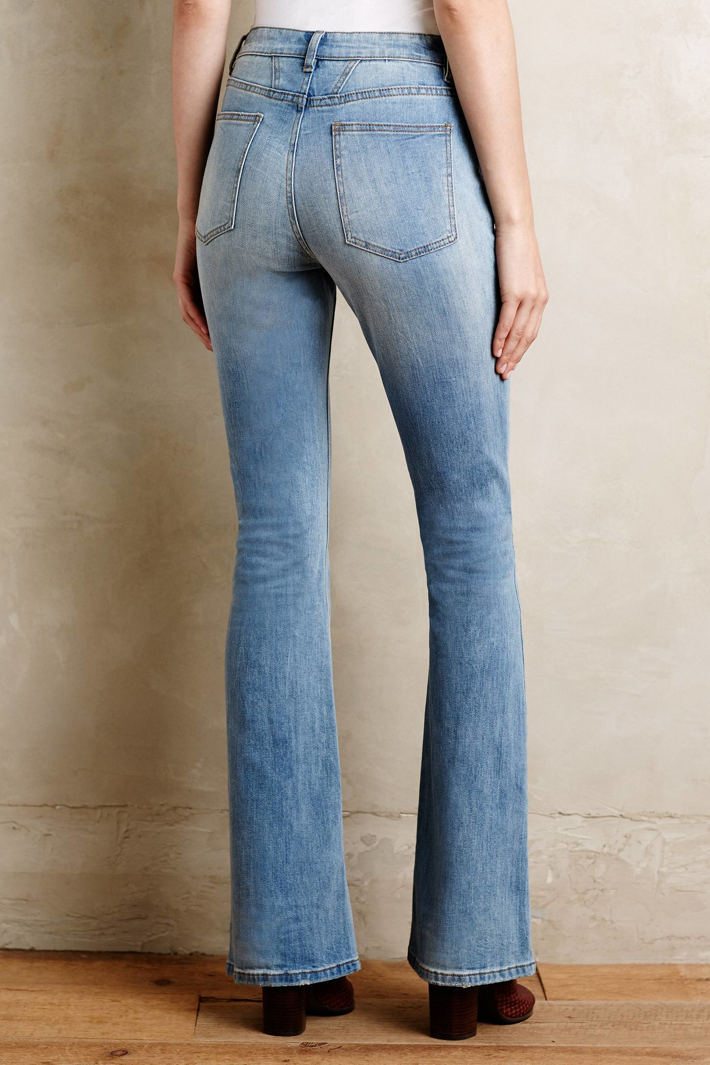 Lyst - Closed Mia Flare Jeans in Blue