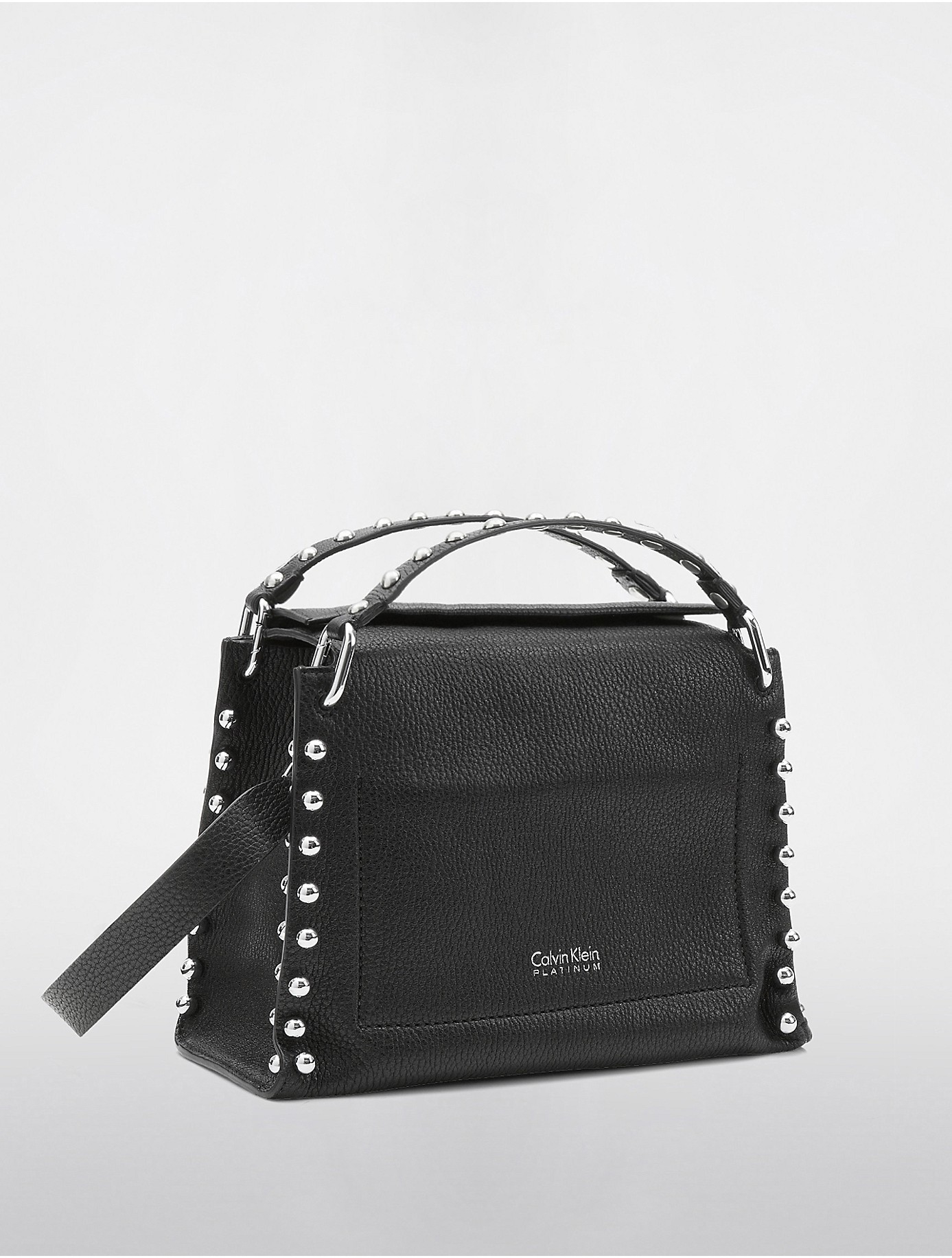 Lyst Calvin Klein Platinum Contoured Medium Studded Gallery