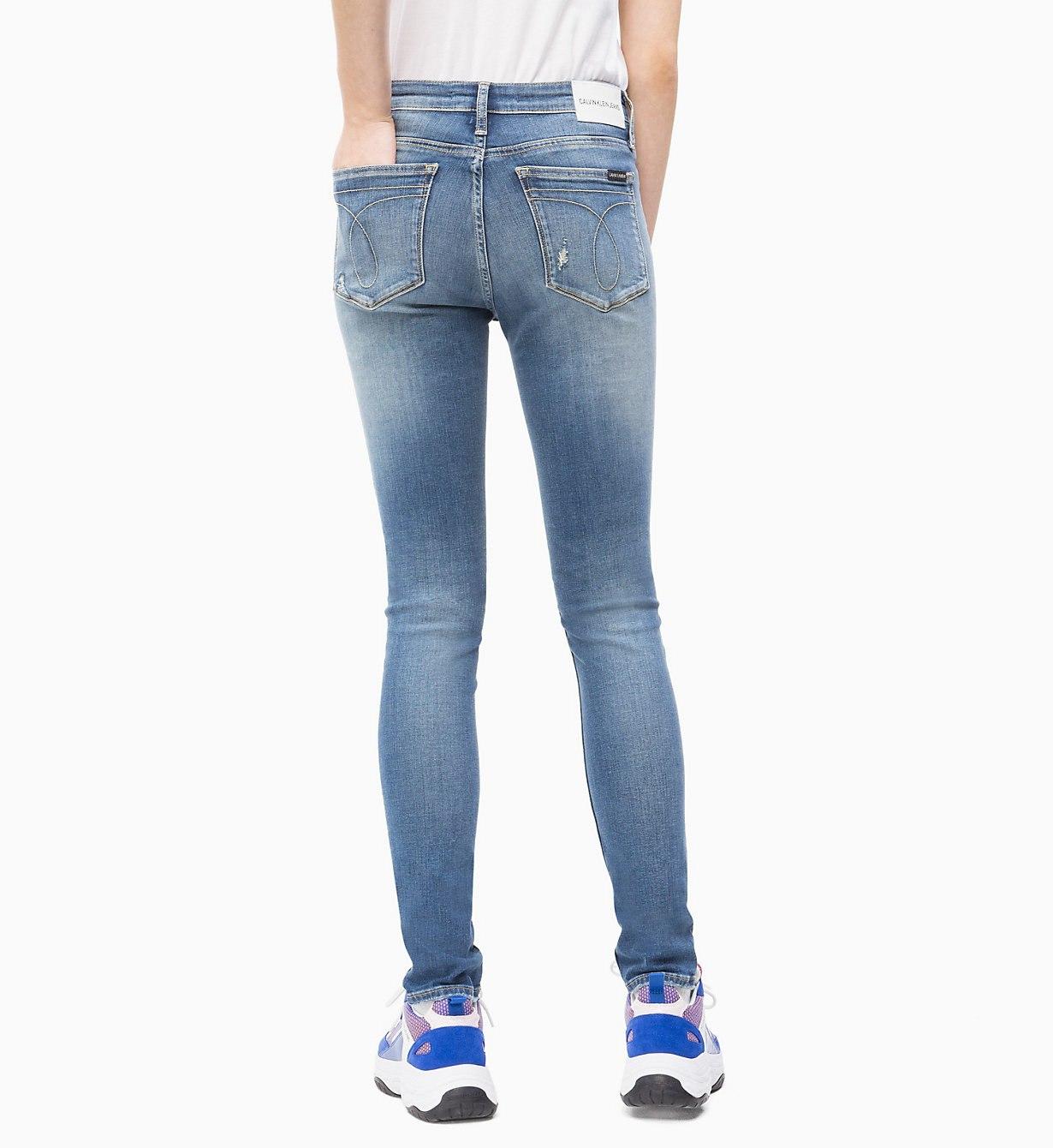 Calvin Klein Denim Ckj 011 Mid Rise Skinny Jeans in Denim (Blue) - Lyst