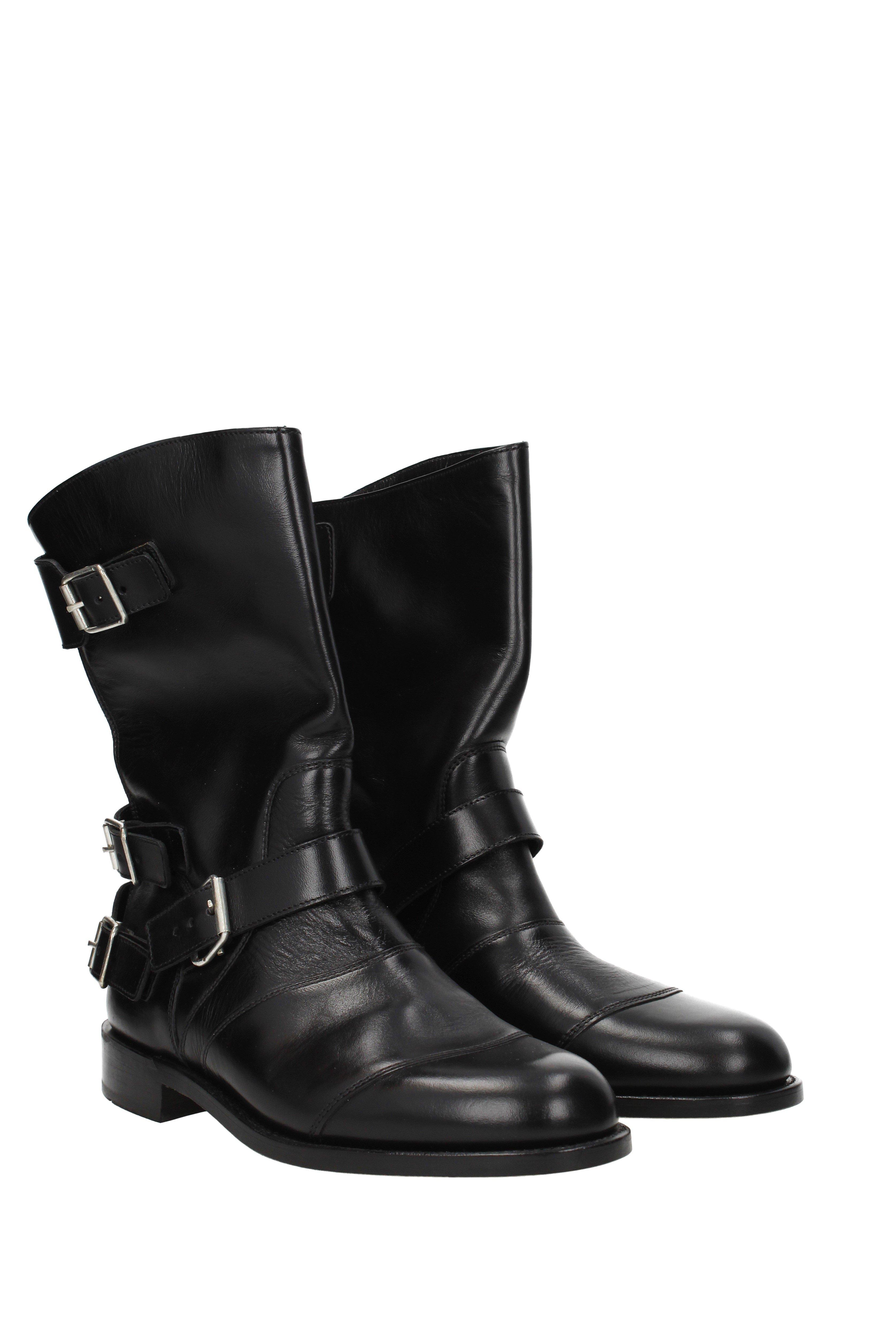 Balmain Ankle Boots Men Black in Black for Men - Lyst