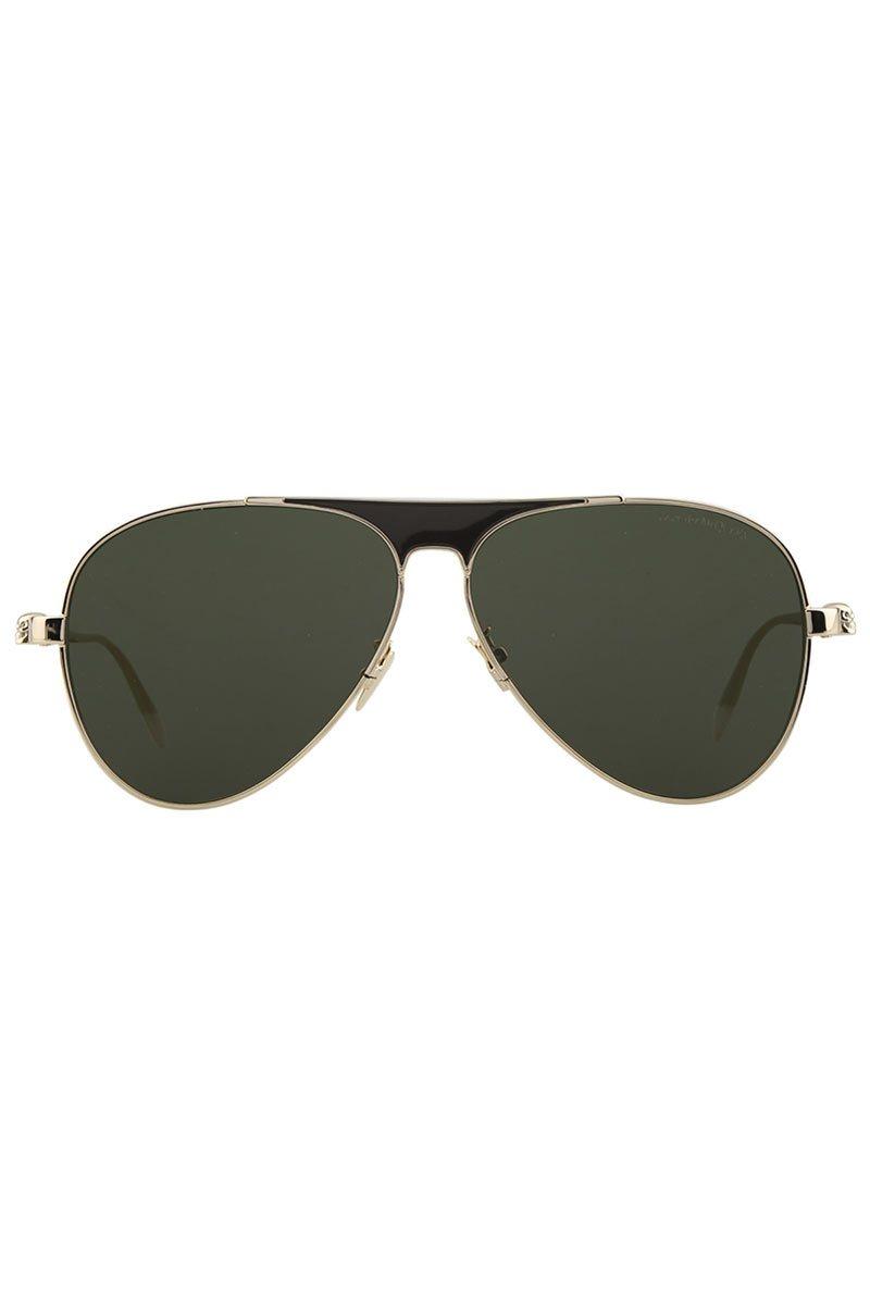 alexander mcqueen sunglasses skull aviators