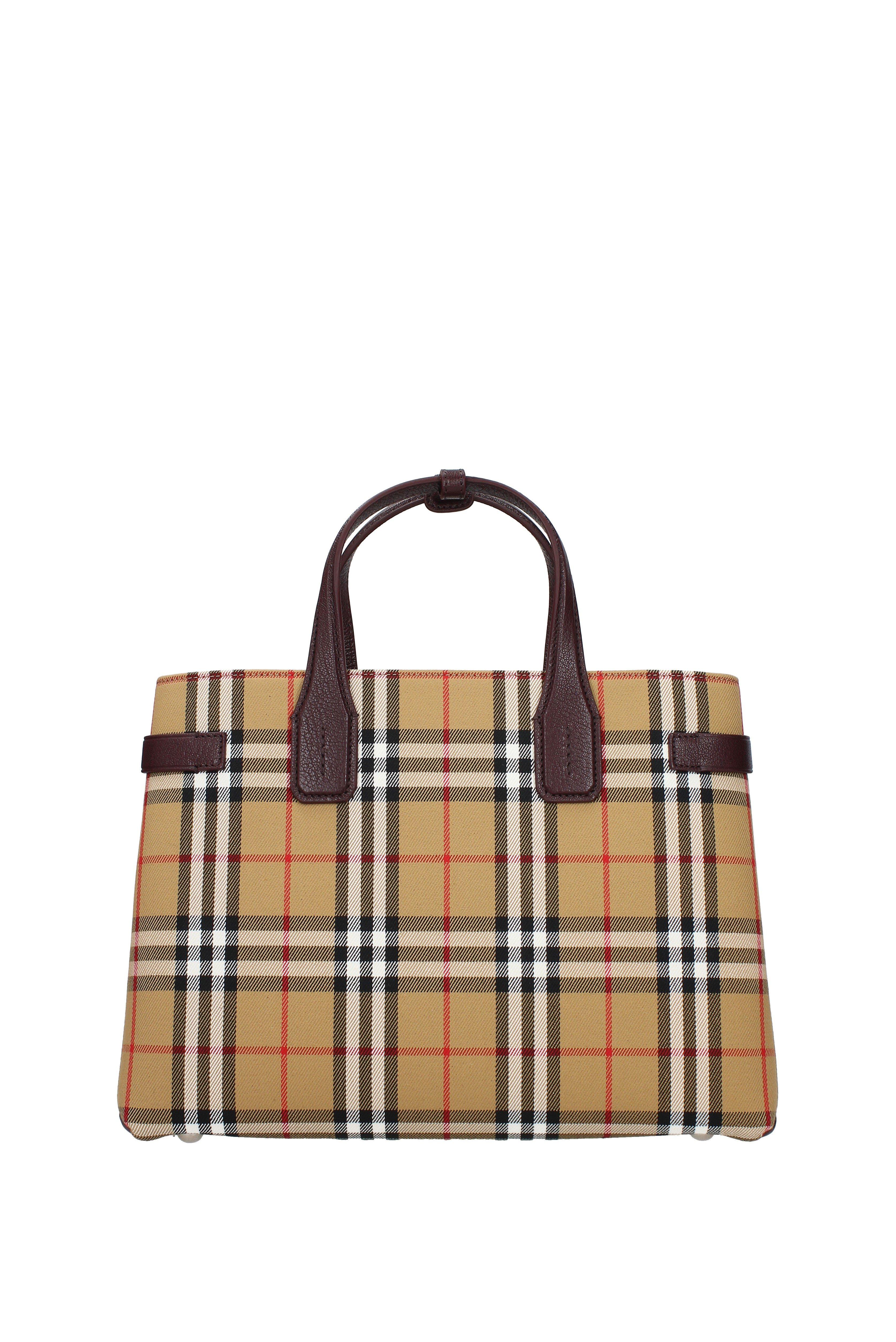 Burberry Leather Handbags Women Beige - Save 50% - Lyst