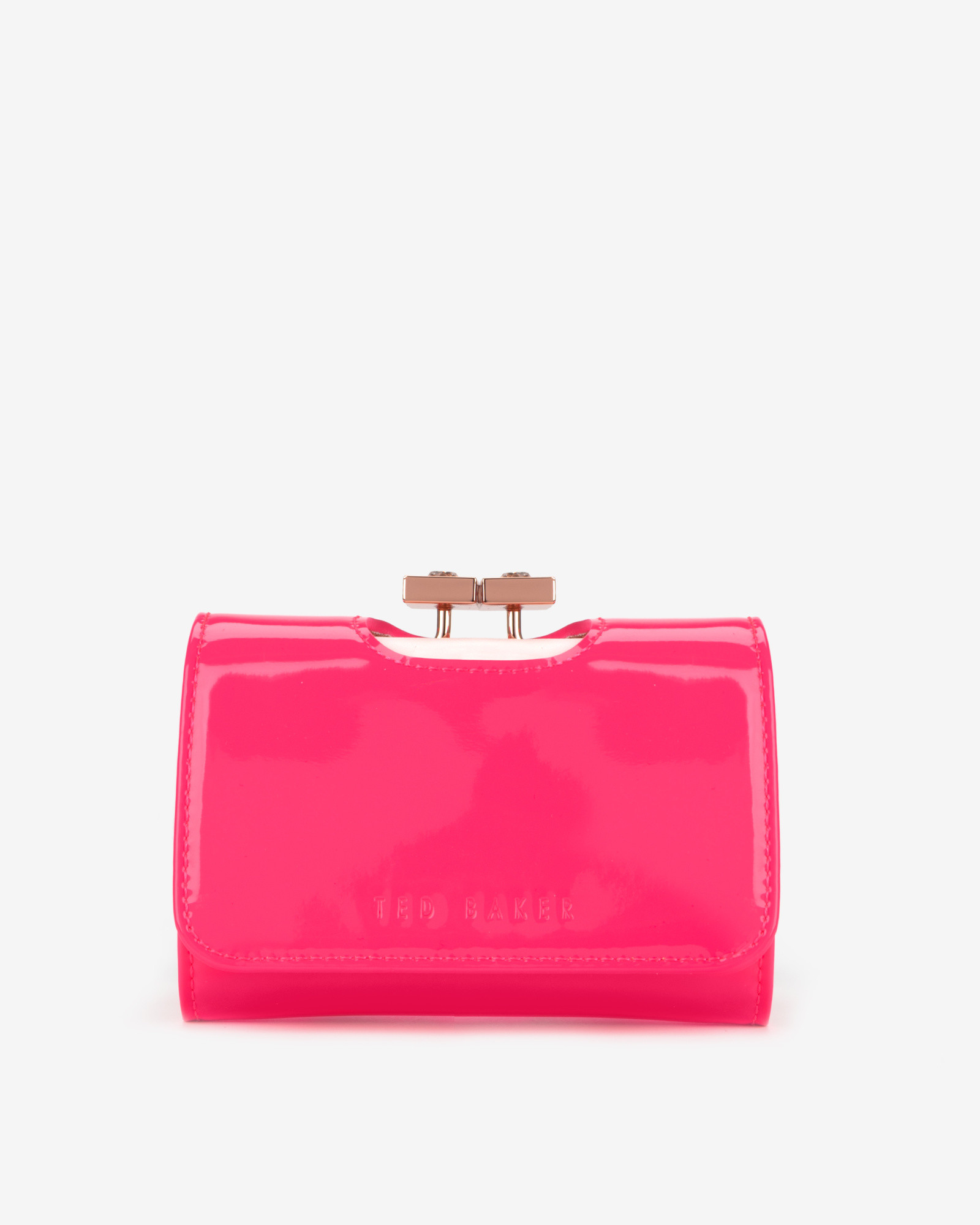 ted baker purse pink patent