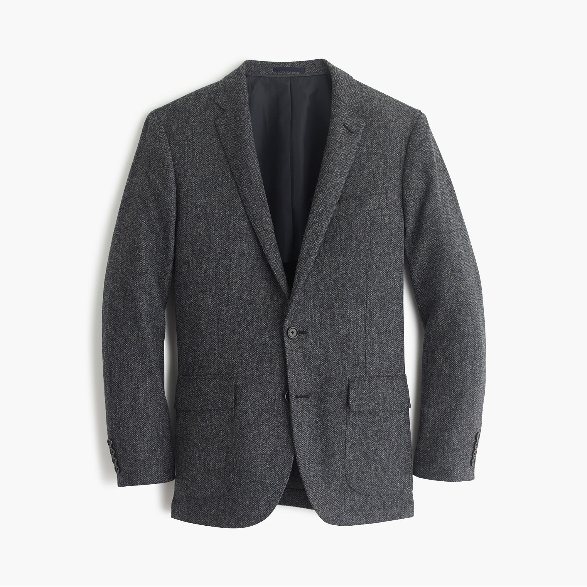 J.crew Ludlow Blazer In English Tweed in Gray for Men (charcoal) | Lyst