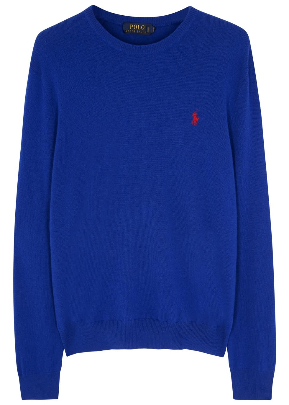Polo Ralph Lauren Royal Blue Wool Jumper in Blue for Men - Lyst