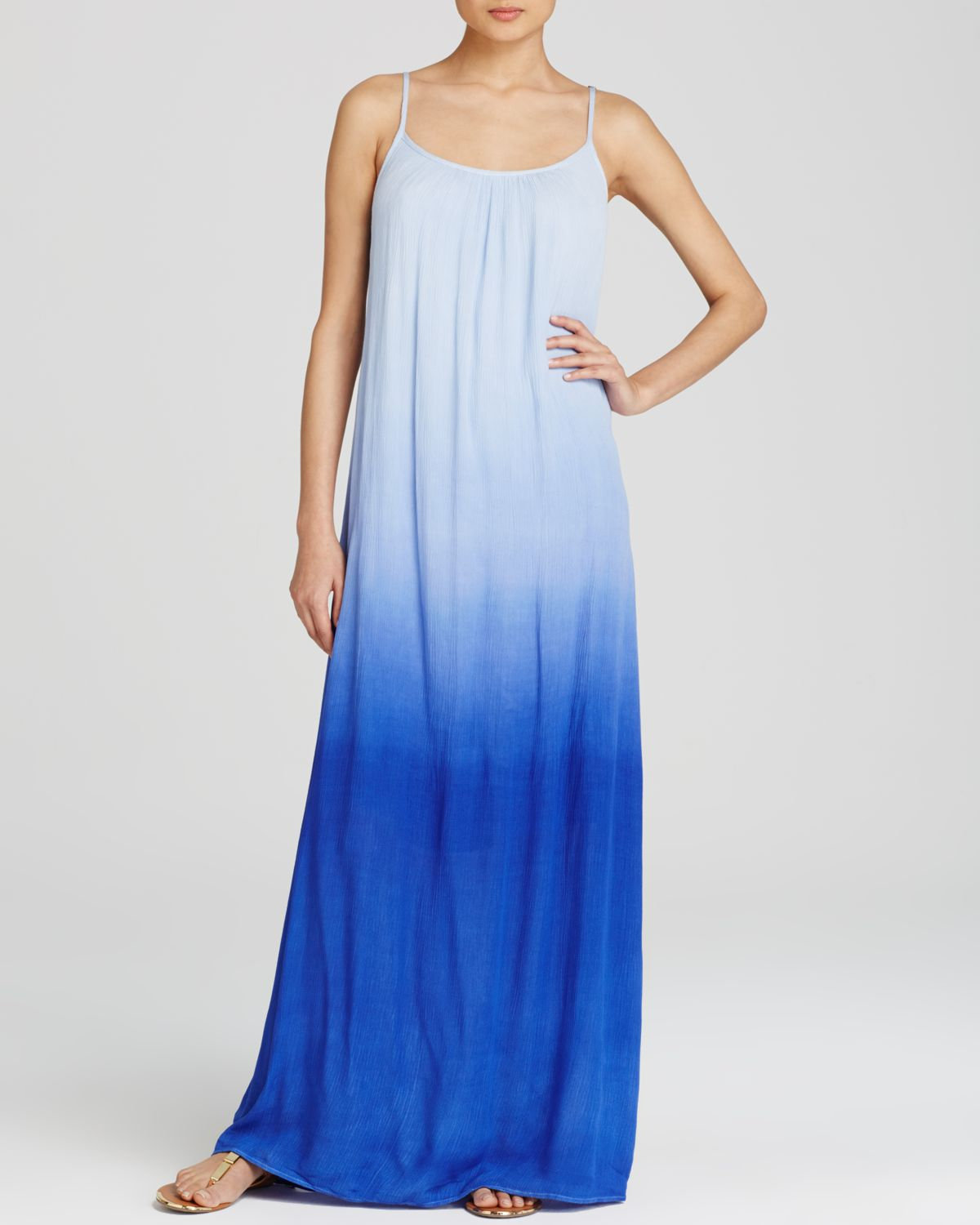 Splendid Dress - Ombre Maxi in Blue (Cobalt Blue) - Save 50% | Lyst