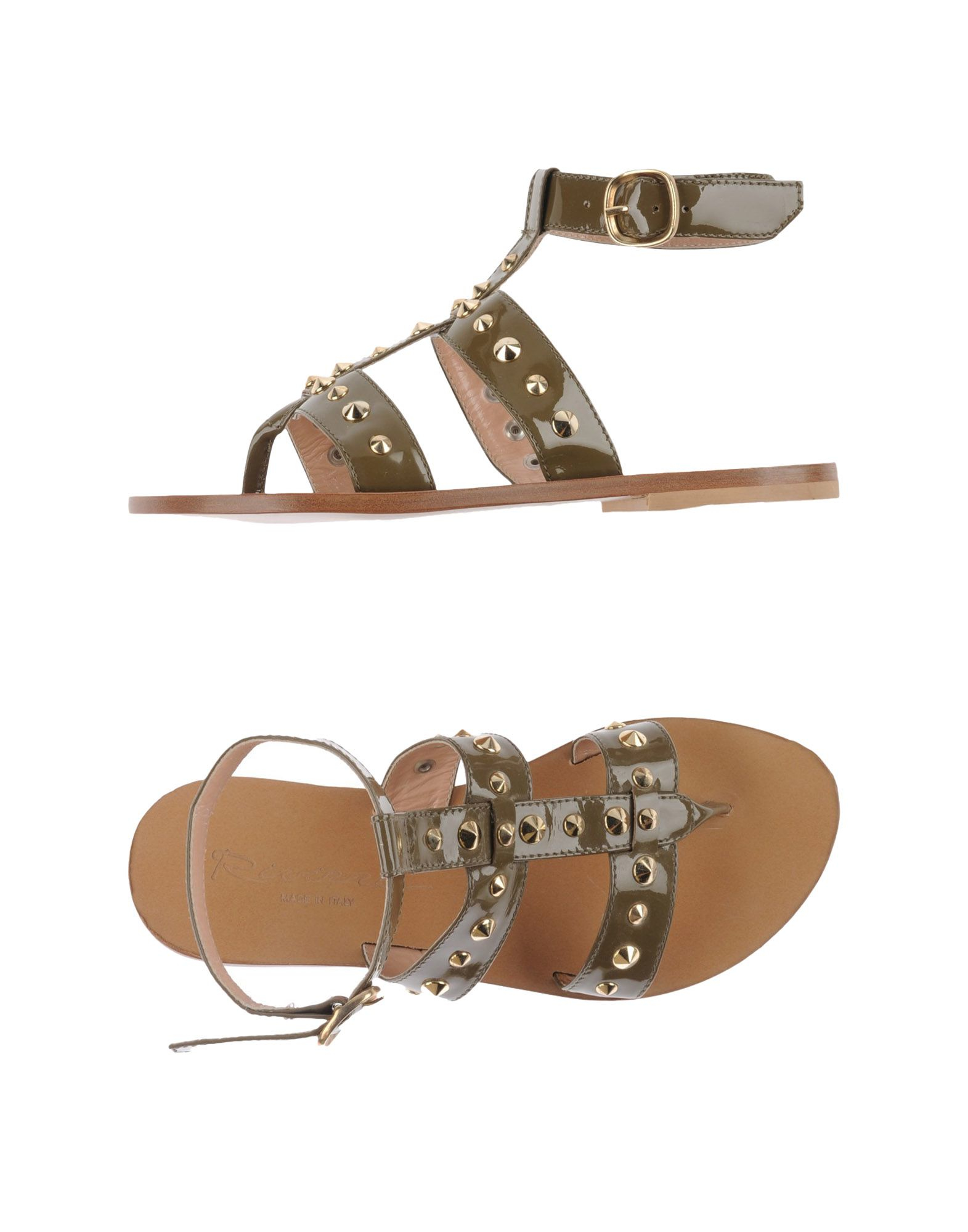 Riviera Thong Sandal in Green (Military green) | Lyst